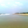 Goa Betalbatim beach - sky sea sand - Когда ты и в небе и в море и на земле.jpg