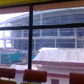 Вид на новое строящееся здание аэропорта Даболима. 