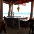 Triangular sea horizon - Varkala - Theeram beach restaurant - Треугольный морской горизонт.JPG