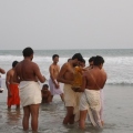 Пляж Папанасам. Puja rituals