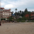 Вечерний пляж Papanasam. Отель Hindustan