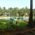South Goa - Hotel swimming pool -  Nanu Resort - Вид на бассейн в отеле Nanu.jpg
