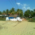 Вид на отель Nanu Resorts со стороны пляжа