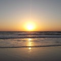 India - Goa - Golden Sunset at Colva beach - Закат в Колве.JPG