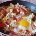 Goan-style fried eggs - Яичница по-гоански.JPG